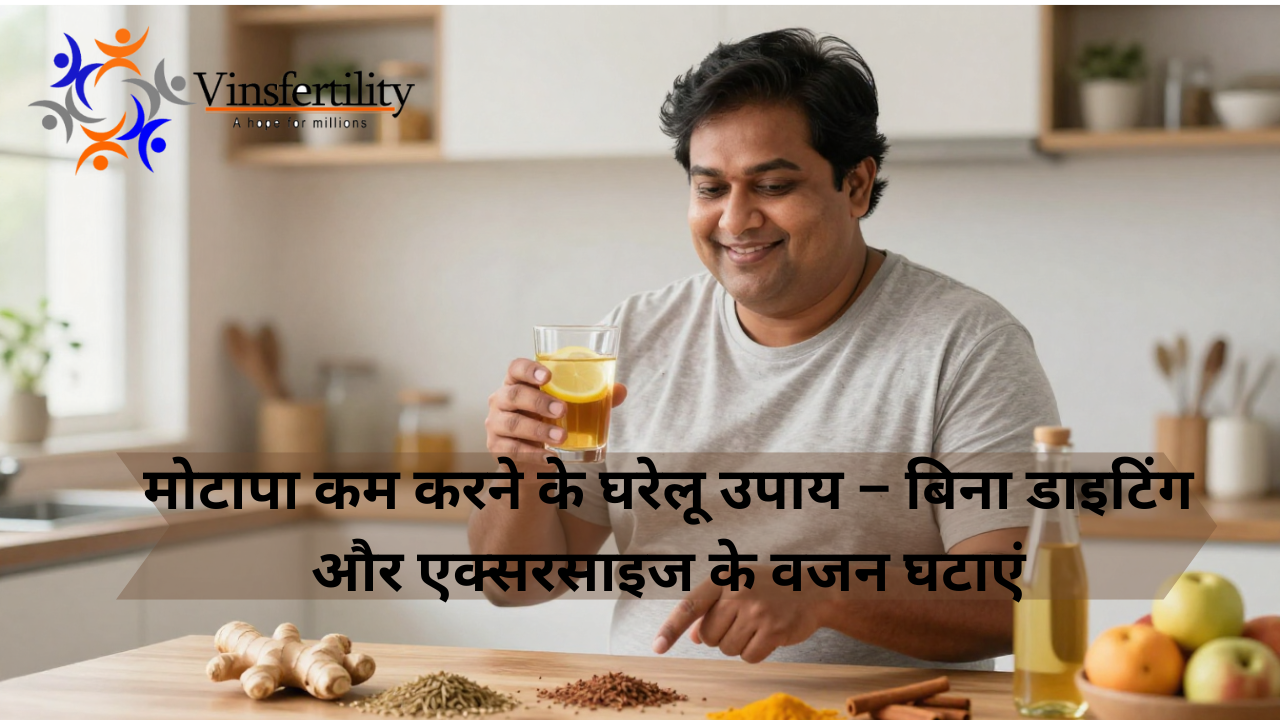 मोटापा कम करने के घरेलू उपाय &ndash; बिना डाइटिंग और एक्सरसाइज के वजन घटाएं